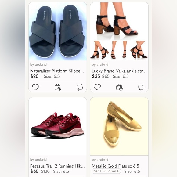 Naturalizer Platform Slippers sz 6,5 - Picture 9 of 9